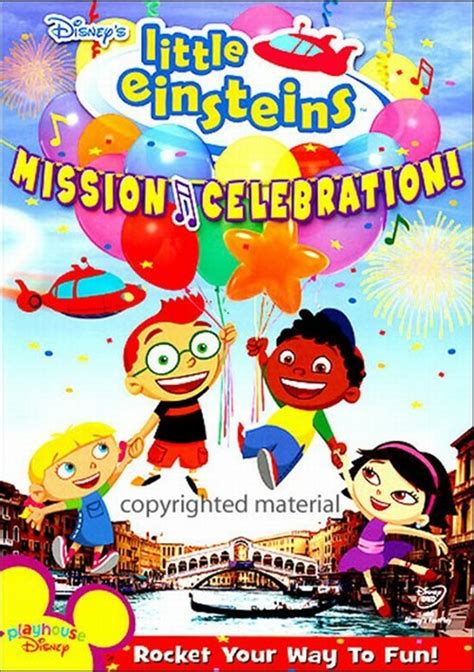 Little Einsteins Mission Celebration Dvd 2005 Dvd Empire
