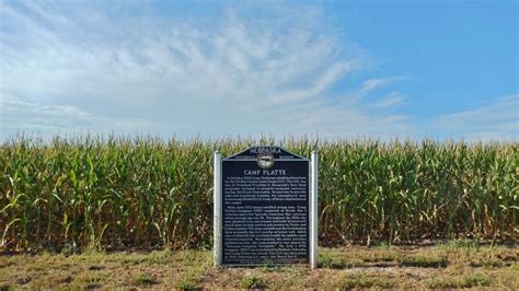 Camp Platte Historical Marker