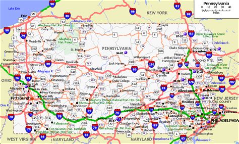 Interstate 95 Pennsylvania Map