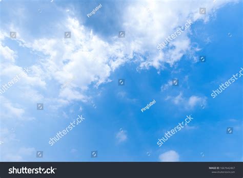 Clear Blue Sky Backgroundclouds Background Stock Photo 1667642467
