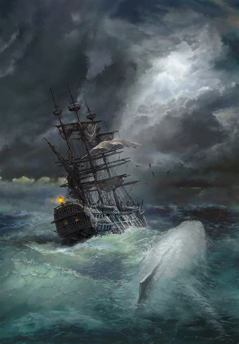 Moby Dick By Sergey Shikin Rimaginaryleviathans