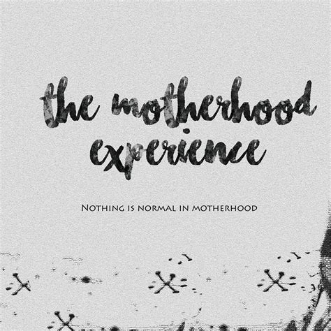 The Motherhood Experience