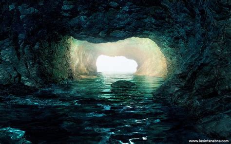 Blues N Greens Underwater Caves Mermaid Aesthetic Underwater
