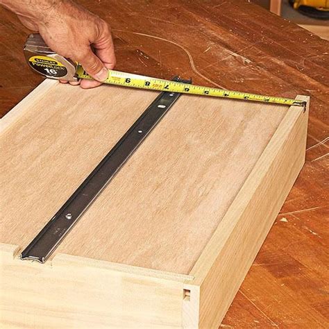 The first step in how to install kitchen cabinets is finding the highest point on the floor. How to install metal drawer slides, undermount/center ...