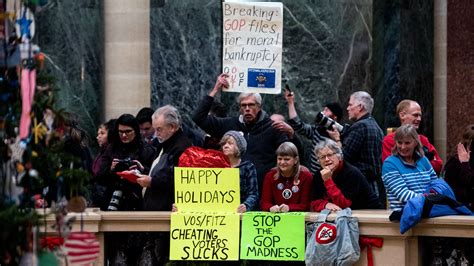 Wisconsin Republicans Approve Bills Stripping Power From Incoming