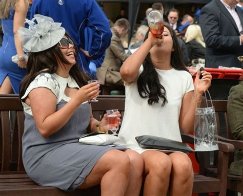 Ladies Day Behaving Badly The Photos Aintree Race Bosses Want To Ban