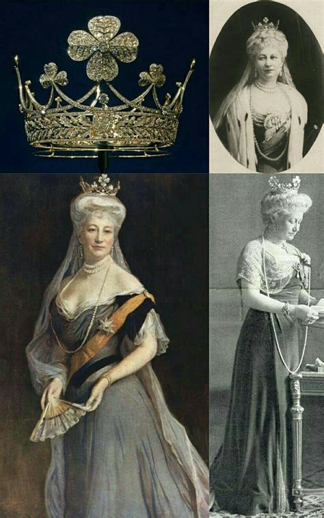 Prussian Clover Coronet Princesa Augusta Victoria De Schleswig