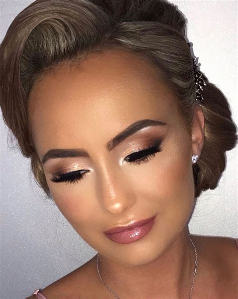 40 Best Wedding Makeup Ideas For 2022 Smoke With A Touch Of Black