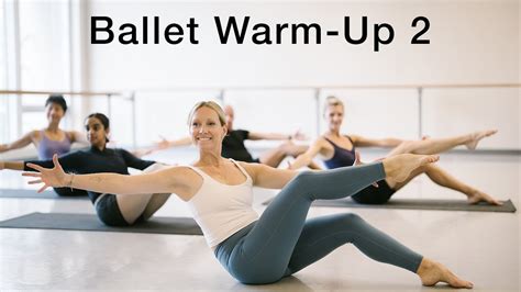 In Studio Ballet Warm Up 2 Youtube