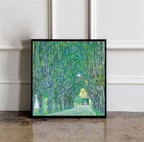 Buy Avenue Of Schloss Kammer Park By Gustav Klimt Poster Gustav Klimt