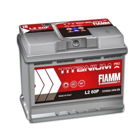 Batteria Auto Fiamm 7905147 60ah 540a Ricambi Auto Smc