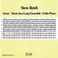 Steve Reich - Octet • Music For A Large Ensemble • Violin Phase (CD ...