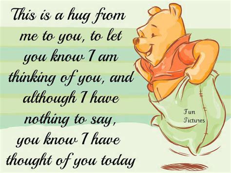 This Is A Hug From Me To You To Let You Know I Am Thinking Of You And