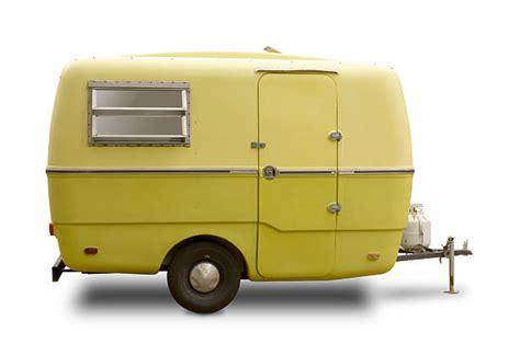 Vintage Camper Trailer Stock Photos Pictures And Royalty Free Images