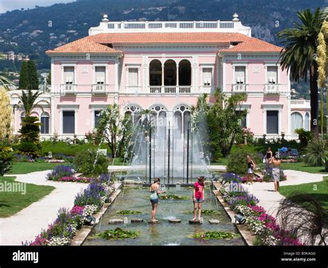 The Gardens and Villa of Ephrussi de Rothschild on Cap Ferrat near Nice