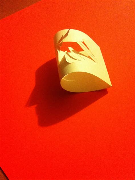 Paper Profile Paper Paper Sculpture Abstract Artwork Artwork