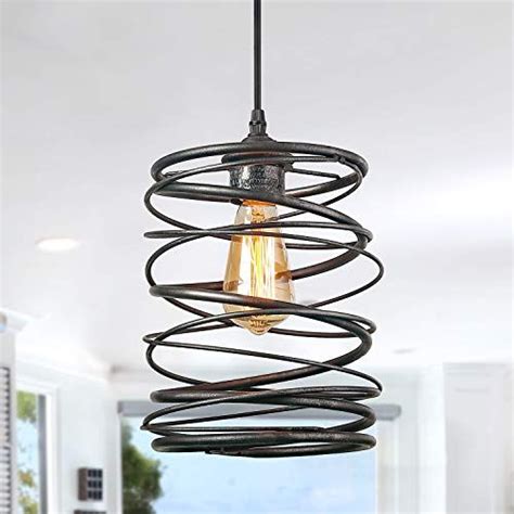 Lnc A03292 Pendant Lighting For Kitchen Island，rustic