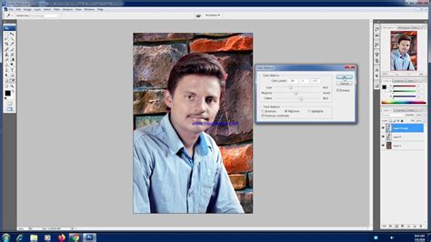 How To Change Background Photoshop Cs 3 Youtube