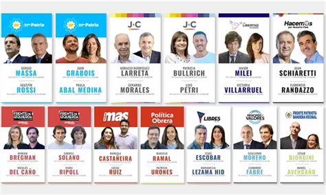 Estas Son Las F Rmulas Presidenciales Que Competir N En Las Paso La