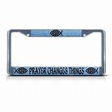 Photos of Heavy Metal License Plate Frames