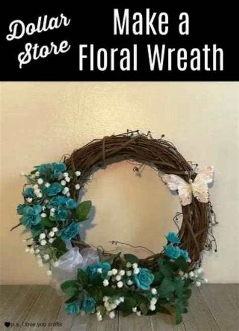 25 Cheap And Best Diy Wreath Dollar Store Crafts Susie Harris