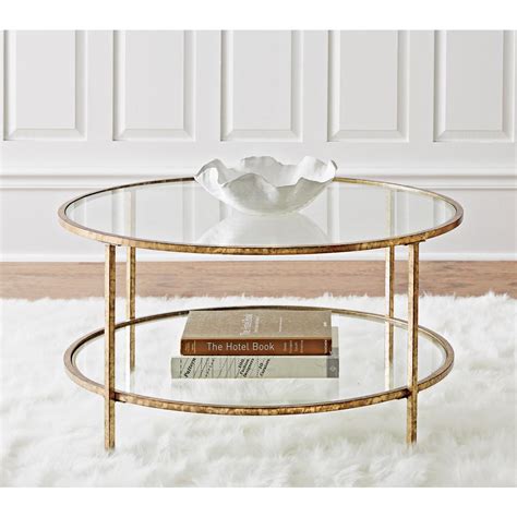 Home Decorators Collection Bella Aged Gold Coffee Table 9501200910
