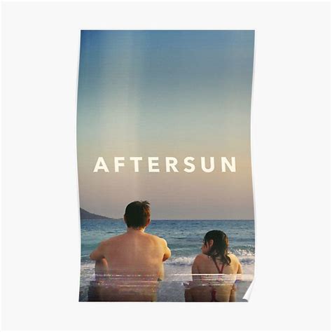 Aftersun 2022 A24 Film Poster For Sale By Dreamyposters Redbubble
