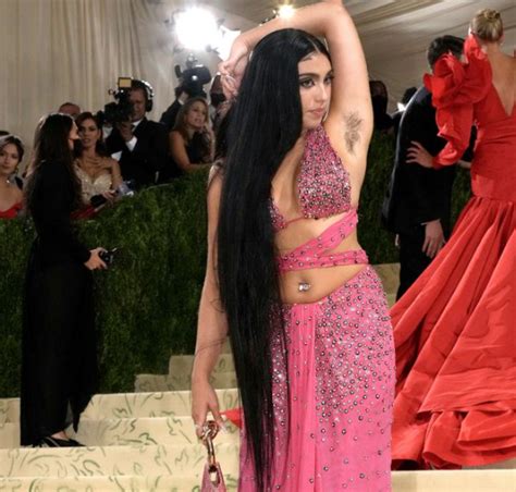 Madonna S Daughter Lourdes Shows Off Hairy Armpit At Met Gala