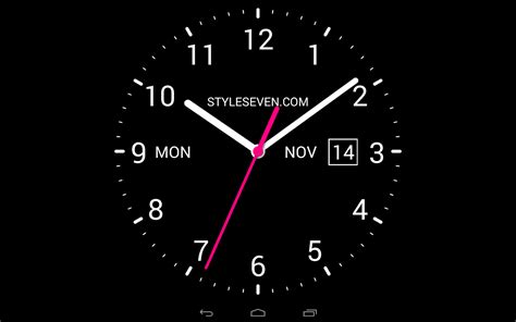Clock Live Wallpaper Review Android Soft Review