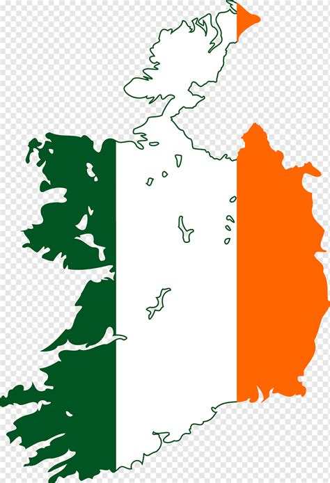 Bandeira da Irlanda mapa do mundo outros fronteira ângulo bandeira