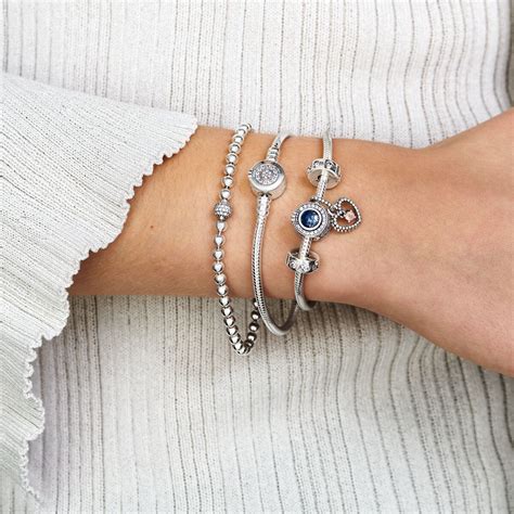 Beads And Pavé Bracelet Sterling Silver Pandora Us