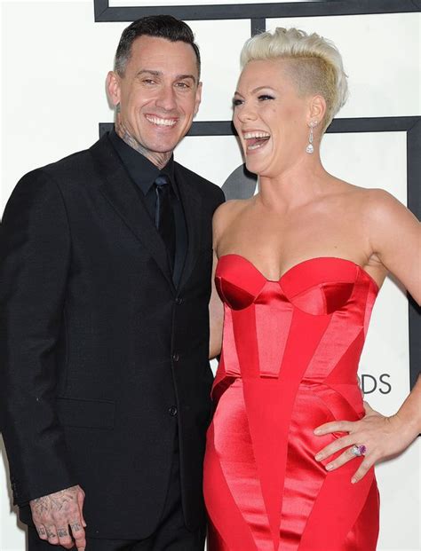 Pink And Carey Hart Beaming Before Her Stunning Performance At Grammys