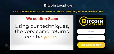 Data should be entered only on the. Bitcoin Loophole - Scam or not? Review 2020. What is it?