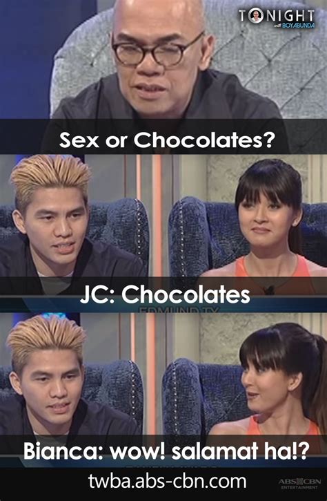 Sex Vs Chocolates 45 Celebrities And Their Answers To Twba Fast Talk