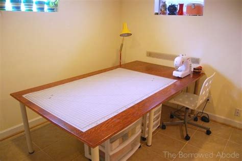 Diy foldable sewing table made from an ikea bookshelf and desk top this is a diy a beginner can easily attempt. 15 perfect DIY Tables for your sewing room - Sew Guide