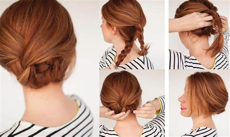Easy Braided Updo Tutorial Get Your Own Version