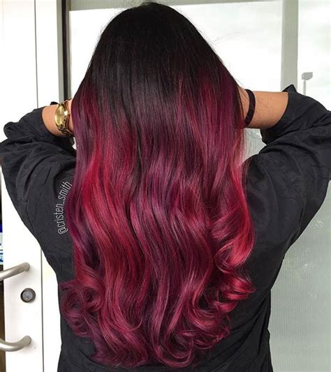 Looking For A Bold And Vibrant Hair Color Change Look No Further Than