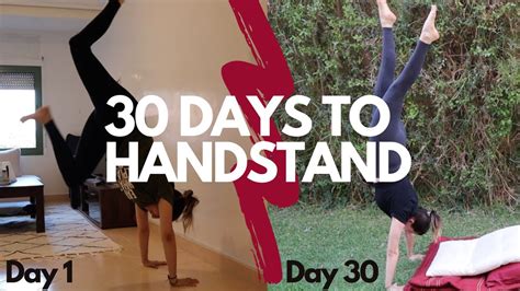 30 Days To Handstand Challenge 30 Day Focus Ep 1 Youtube