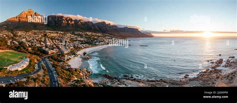 Camps Bay Cape Town Western Cape South Africa Africa Stock Photo