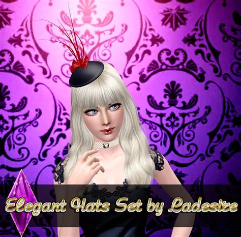 Elegant Hats The Sims 3 Catalog