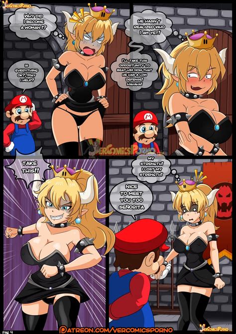 Bowsette Rescue Super Mario Brothers Porn Comic By Croc Gender