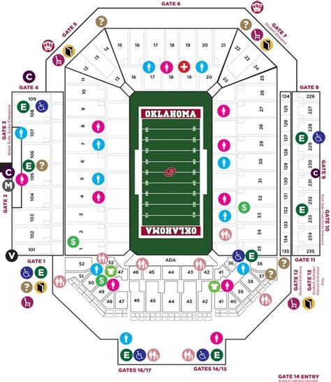 Memorial Stadium Seating Chart With Seat Numbers