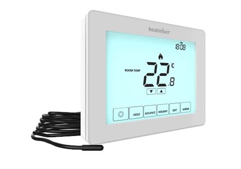 Touchscreen Electric Floor Heating Thermostat Touch E V2 Heatmiser