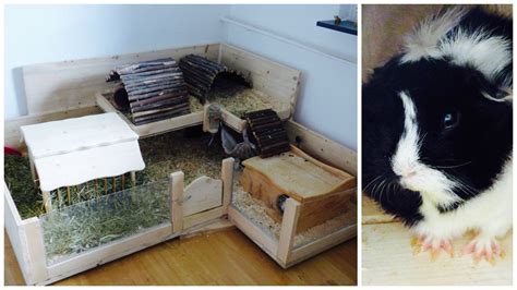 How To Build Your Own Wooden Guinea Pig Cage YouTube