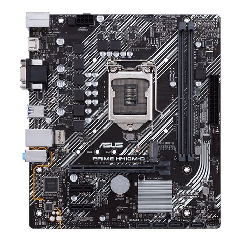 Asus Prime H410m K Intel H410 Lga 1200 Mic Atx Motherboard With Ddr4