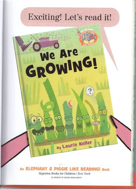 We Are Growing Elephant And Piggie Like Reading 02