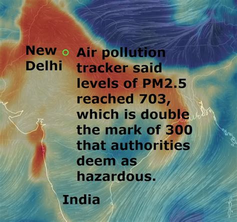 The Big Wobble New Delhi Has Become A Gas Chamber Levels Of Pm25