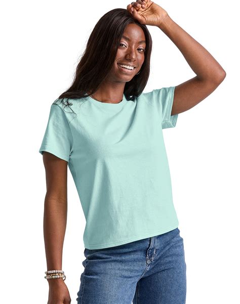 Hanes Essentials Womens Cotton T Shirt Classic Fit