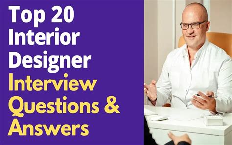 Top 20 Interior Designer Interview Questions And Answers In 2024