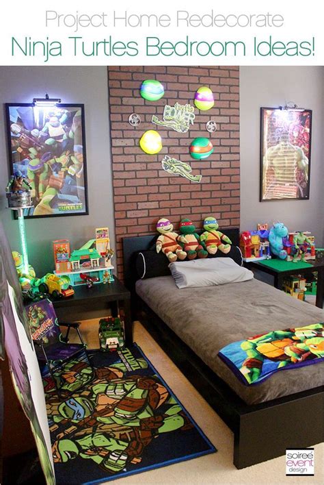 Project Home Redecorate Ninja Turtles Bedroom Ideas Ninja Turtle